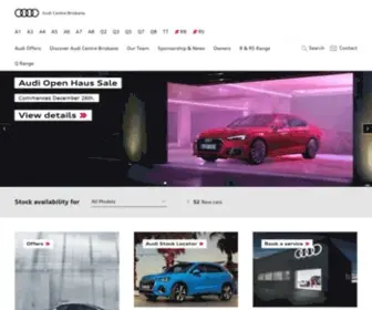 Audicentrebrisbane.com.au(Audi Australia) Screenshot