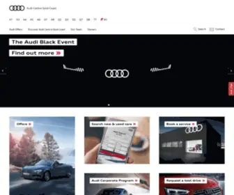 Audicentregoldcoast.com.au(Audi Australia) Screenshot