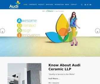 Audiceramic.com(Audi Ceramic LLP) Screenshot