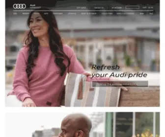 Audicollectionusa.com(AUDI Retail) Screenshot
