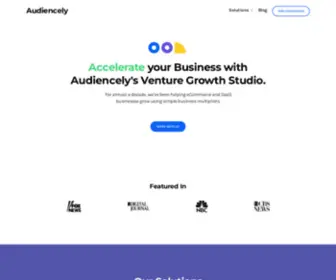 Audiencelyhq.com(Audiencely) Screenshot