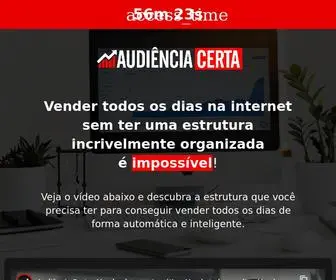 Audienciacerta.com(Audi) Screenshot