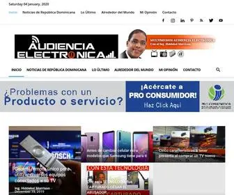 Audienciaelectronica.net(Audiencia) Screenshot