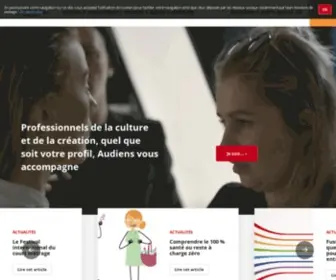 Audiens.org(Groupe Audiens) Screenshot