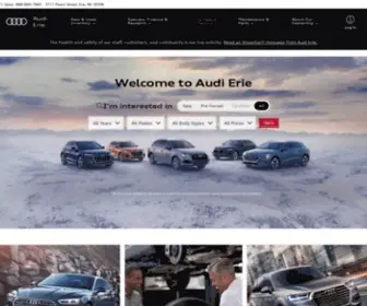 Audierie.com(Audi Erie) Screenshot