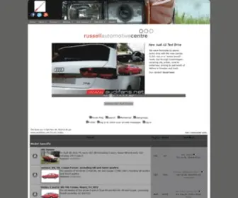 Audifans.net(The UK Audi portal) Screenshot