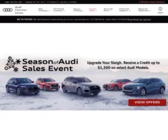 Audifletcherjones.com(Audi fletcher jones) Screenshot