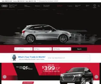 Audifortworth.com(Audi Fort Worth) Screenshot