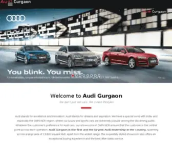 Audigurgaon.in(Audi Delhi) Screenshot
