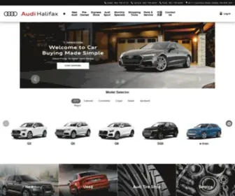Audihalifax.com(Audi Halifax) Screenshot