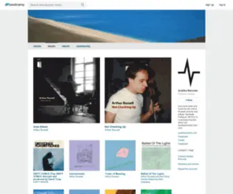Audikarecords.com(Audika Records) Screenshot