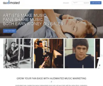 Audimated.com(Free Music) Screenshot