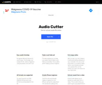 Audio-Cutter.com(Online MP3 Cutter) Screenshot
