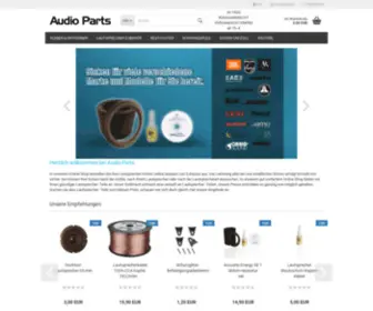 Audio-Parts.de(Audio Parts) Screenshot