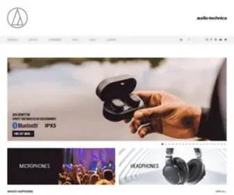 Audio-Technica.com.sg(Headphones) Screenshot