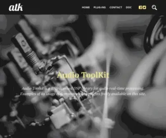 Audio-TK.com(Audio ToolKit) Screenshot