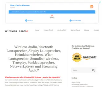 Audio-Wireless.de(Dit domein kan te koop zijn) Screenshot