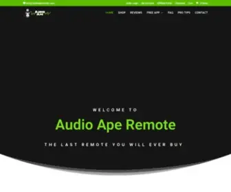 Audioaperemote.com(Audio Ape) Screenshot