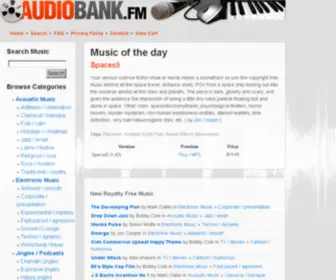 Audiobank.fm(Stock music) Screenshot