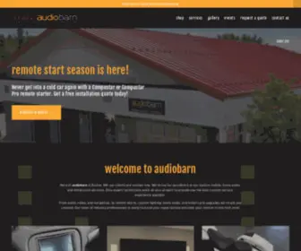 Audiobarnonline.com(Audio barn) Screenshot