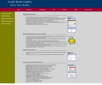 Audiobookcreator.com(Audio Book Creator) Screenshot