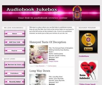 Audiobookjukebox.com(Audiobook Jukebox) Screenshot