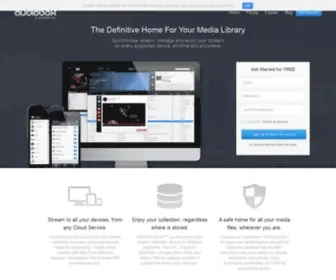 Audiobox.fm(The most advanced media platform in the Cloud) Screenshot