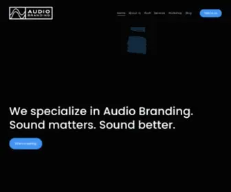 Audiobrand.io(Audio Branding) Screenshot