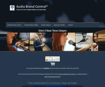 Audiobrandcentral.com(Audio Brand Central) Screenshot