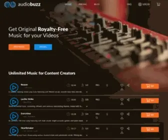 Audiobuzz.com(The Best Royalty) Screenshot