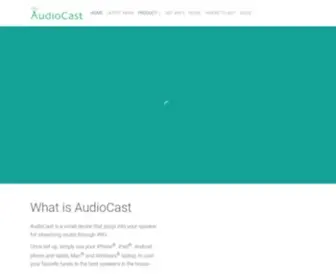 Audiocast.io(WiFi Audio) Screenshot