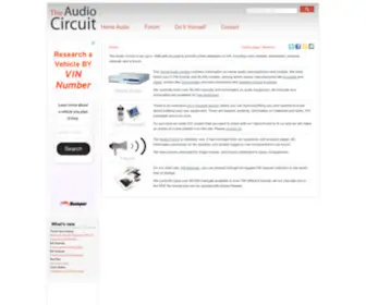 Audiocircuit.com(A free source on hifi equipment) Screenshot