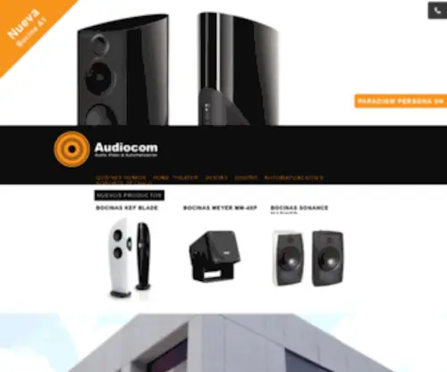 Audiocommexico.com(Audiocom) Screenshot