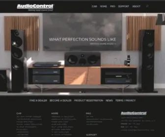 Audiocontrol.com Screenshot