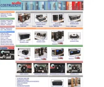 Audiocostruzioni.com(Il Portale dell'alta fedeltà amatoriale) Screenshot