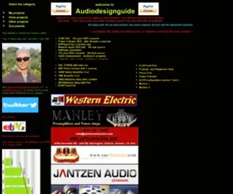 Audiodesignguide.com(Audio Design Guide) Screenshot