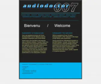 Audiodoctor007.com(Audiodoctor 007) Screenshot