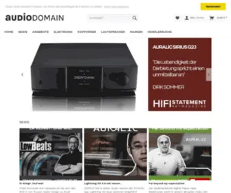 AudioDomain.de(Die Quintessenz der Musikwiedergabe) Screenshot