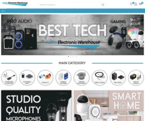 Audioelectronicwarehouse.com(Audio Electronic Warehouse) Screenshot