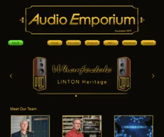 Audioemporium.com(Audio Emporium) Screenshot