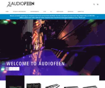 Audiofeen.com(Audiofeen) Screenshot