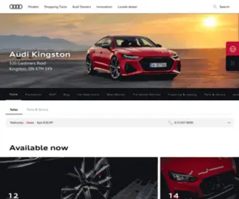 Audiofkingston.com(Audi Kingston) Screenshot