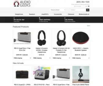 Audiogeeks.com(Audio Geeks) Screenshot