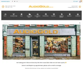 Audiogold.co.uk(New and Used Hi Fi & Record Shop UK) Screenshot