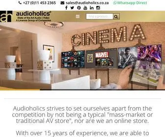 Audioholics.co.za(Audioholics South Africa) Screenshot