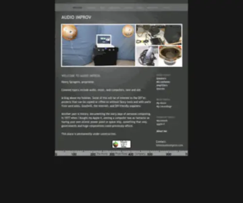 Audioimprov.com(Audioimprov) Screenshot