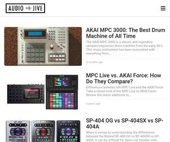 Audiojive.com(Audio Jive) Screenshot