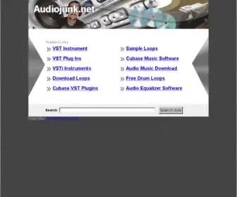 Audiojunk.net(Audiojunk) Screenshot