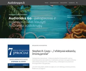 Audioknygos.lt(Knygos energingiems ir veikliems) Screenshot