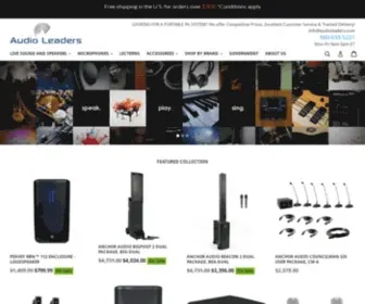 Audioleaders.com(Forsale Lander) Screenshot